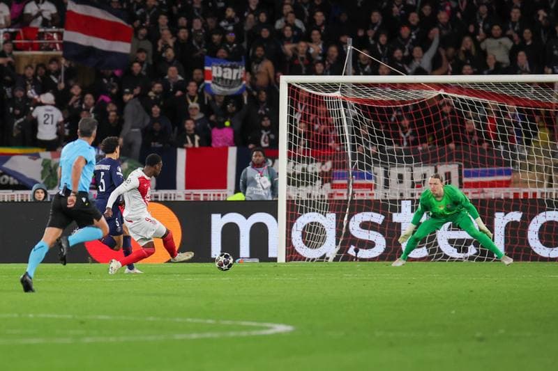 Football. UEFA Champions League. AS Monaco - Paris Saint-Germain. 17.02.2026