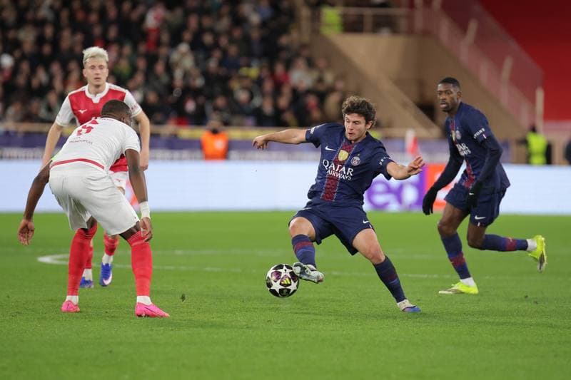 Football. UEFA Champions League. AS Monaco - Paris Saint-Germain. 17.02.2026