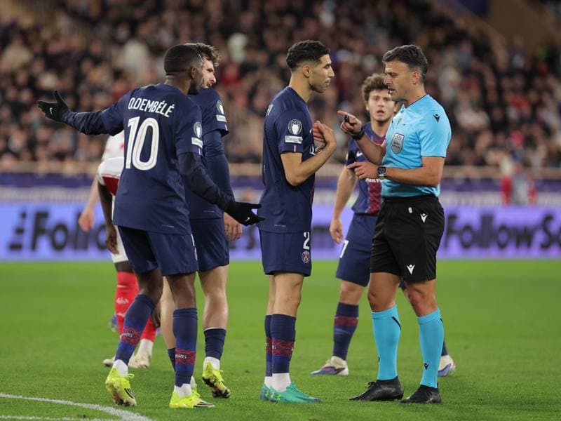 Football. UEFA Champions League. AS Monaco - Paris Saint-Germain. 17.02.2026