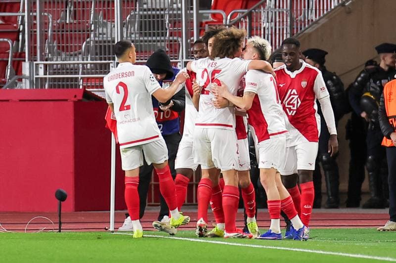 Football. UEFA Champions League. AS Monaco - Paris Saint-Germain. 17.02.2026