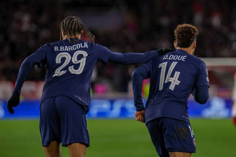 Football. UEFA Champions League. AS Monaco - Paris Saint-Germain. 17.02.2026
