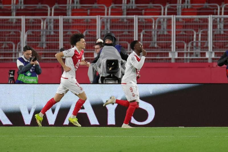 Football. UEFA Champions League. AS Monaco - Paris Saint-Germain. 17.02.2026