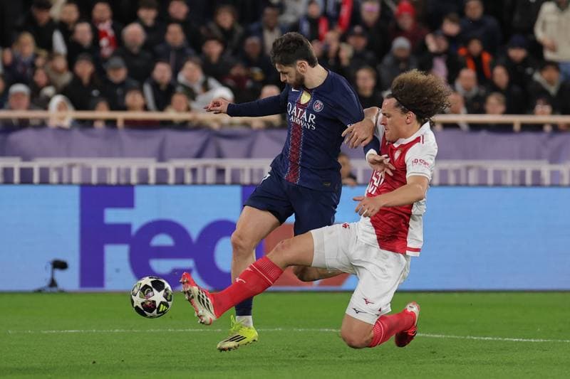 Football. UEFA Champions League. AS Monaco - Paris Saint-Germain. 17.02.2026