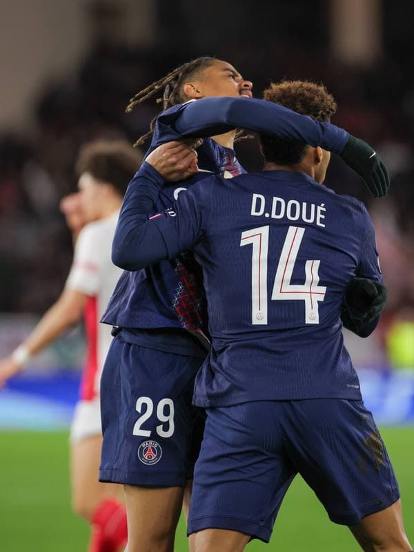Football. UEFA Champions League. AS Monaco - Paris Saint-Germain. 17.02.2026
