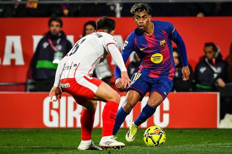 Football. La Liga. Girona - Barcelona. 16.02.2026