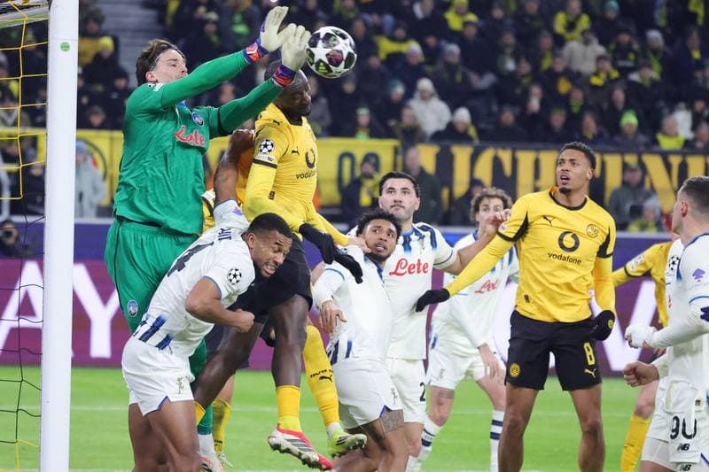 Football. UEFA Champions League. Borussia Dortmund - Atalanta. 17.02.2026