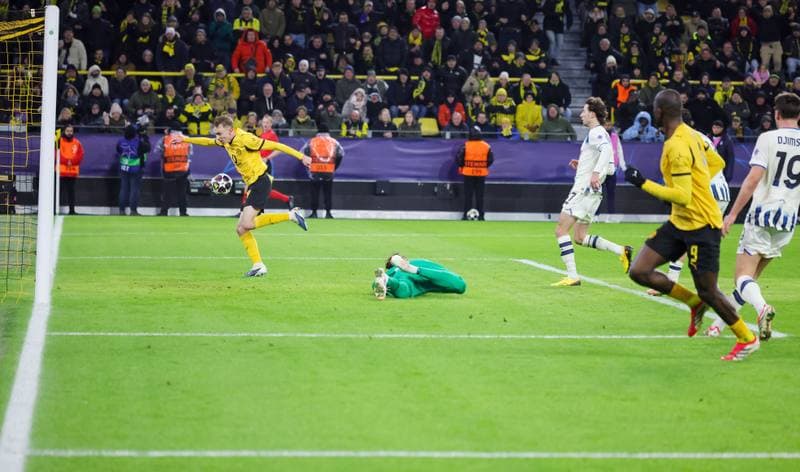 Football. UEFA Champions League. Borussia Dortmund - Atalanta. 17.02.2026