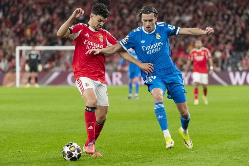 Football. UEFA Champions League. SL Benfica - Real Madrid. 28.01.2026