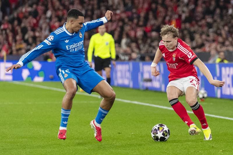 Football. UEFA Champions League. SL Benfica - Real Madrid. 28.01.2026