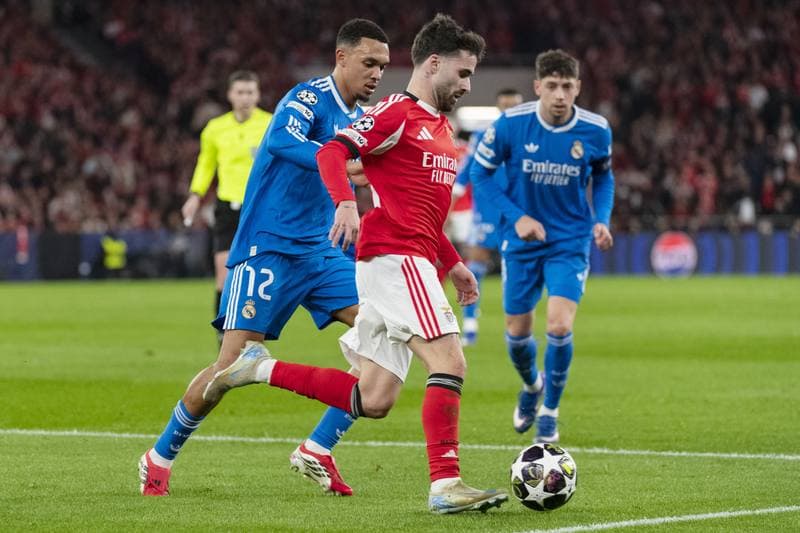 Football. UEFA Champions League. SL Benfica - Real Madrid. 28.01.2026
