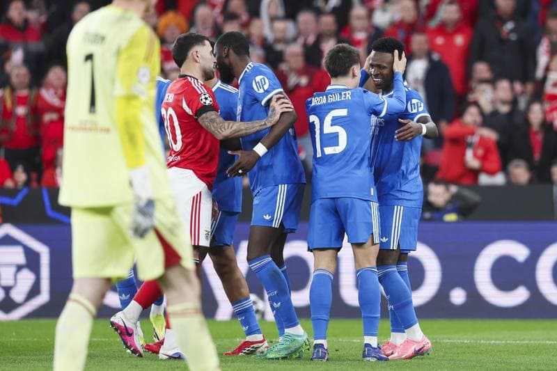 Football. UEFA Champions League. SL Benfica - Real Madrid. 28.01.2026