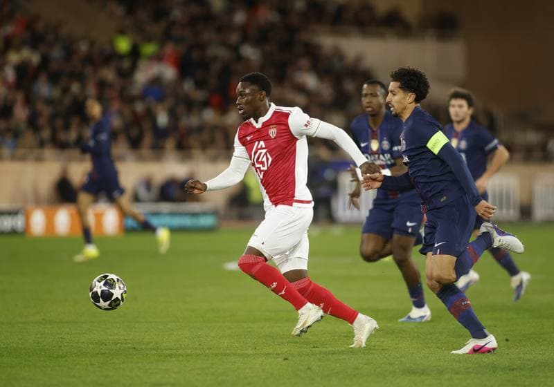 Football. UEFA Champions League. AS Monaco - Paris Saint-Germain. 17.02.2026