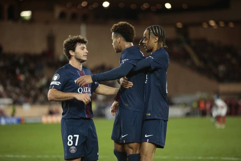 Football. UEFA Champions League. AS Monaco - Paris Saint-Germain. 17.02.2026