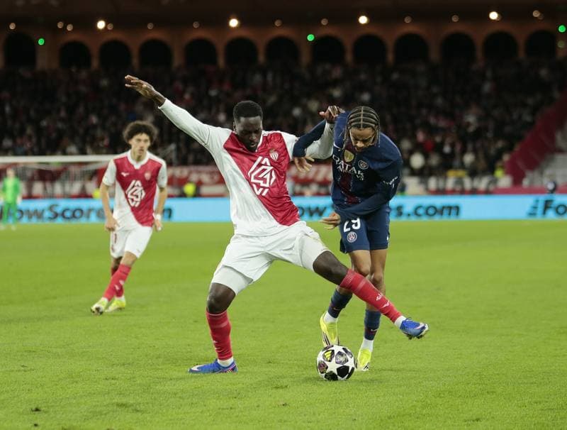 Football. UEFA Champions League. AS Monaco - Paris Saint-Germain. 17.02.2026