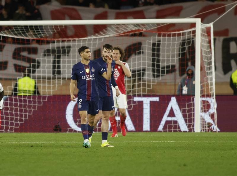 Football. UEFA Champions League. AS Monaco - Paris Saint-Germain. 17.02.2026