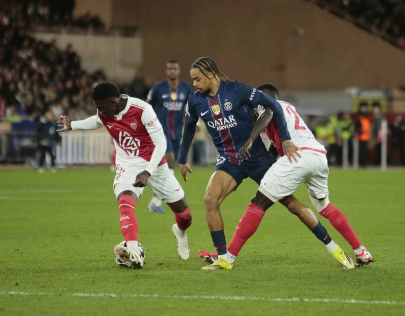 Football. UEFA Champions League. AS Monaco - Paris Saint-Germain. 17.02.2026