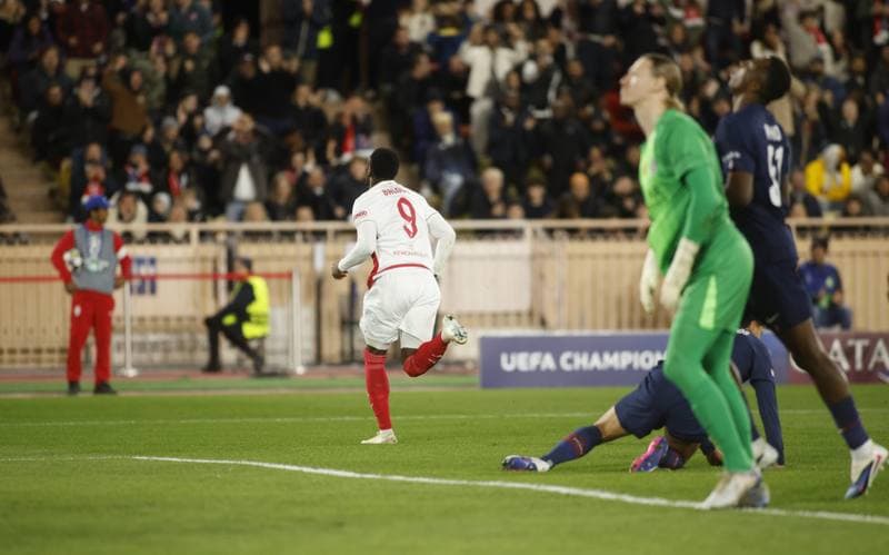 Football. UEFA Champions League. AS Monaco - Paris Saint-Germain. 17.02.2026