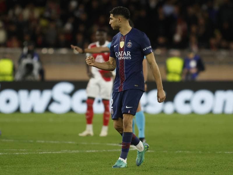 Football. UEFA Champions League. AS Monaco - Paris Saint-Germain. 17.02.2026