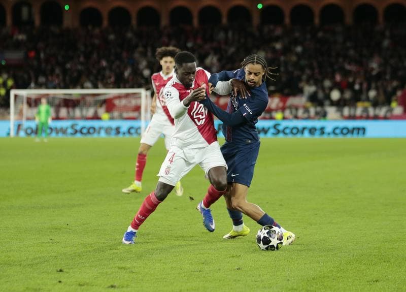 Football. UEFA Champions League. AS Monaco - Paris Saint-Germain. 17.02.2026