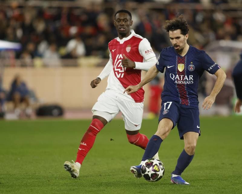 Football. UEFA Champions League. AS Monaco - Paris Saint-Germain. 17.02.2026