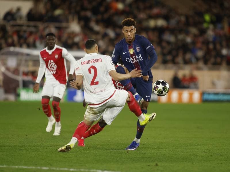 Football. UEFA Champions League. AS Monaco - Paris Saint-Germain. 17.02.2026
