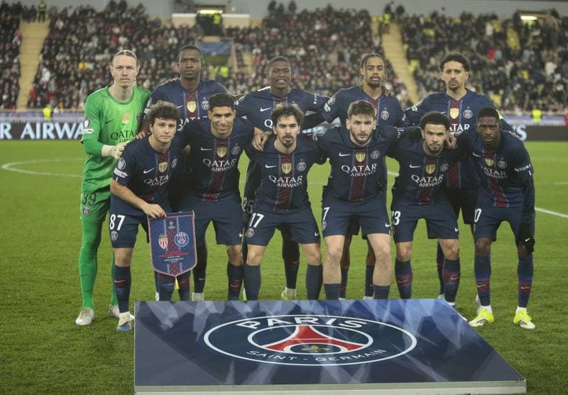 Football. UEFA Champions League. AS Monaco - Paris Saint-Germain. 17.02.2026
