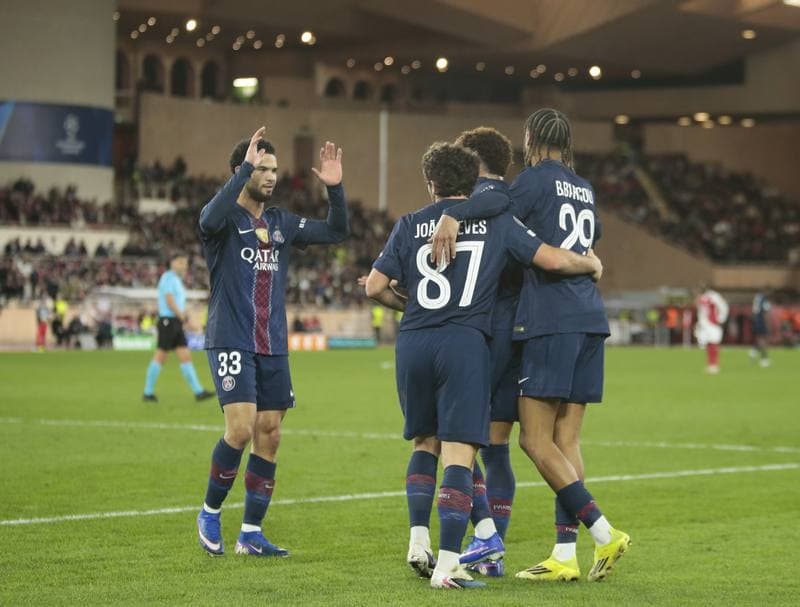 Football. UEFA Champions League. AS Monaco - Paris Saint-Germain. 17.02.2026