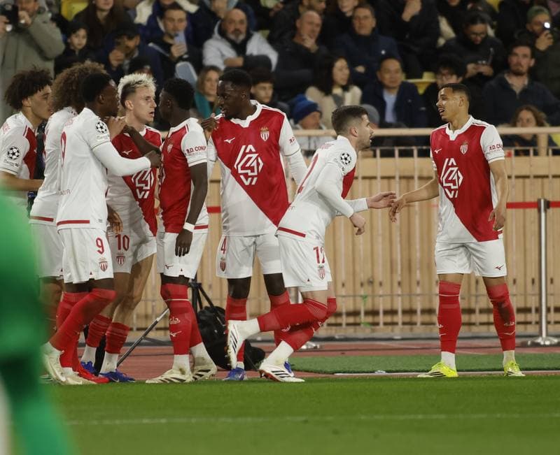 Football. UEFA Champions League. AS Monaco - Paris Saint-Germain. 17.02.2026