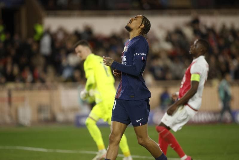 Football. UEFA Champions League. AS Monaco - Paris Saint-Germain. 17.02.2026