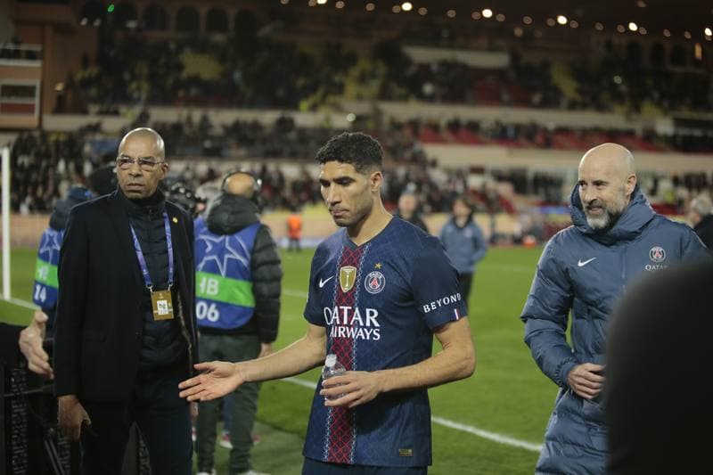 Football. UEFA Champions League. AS Monaco - Paris Saint-Germain. 17.02.2026