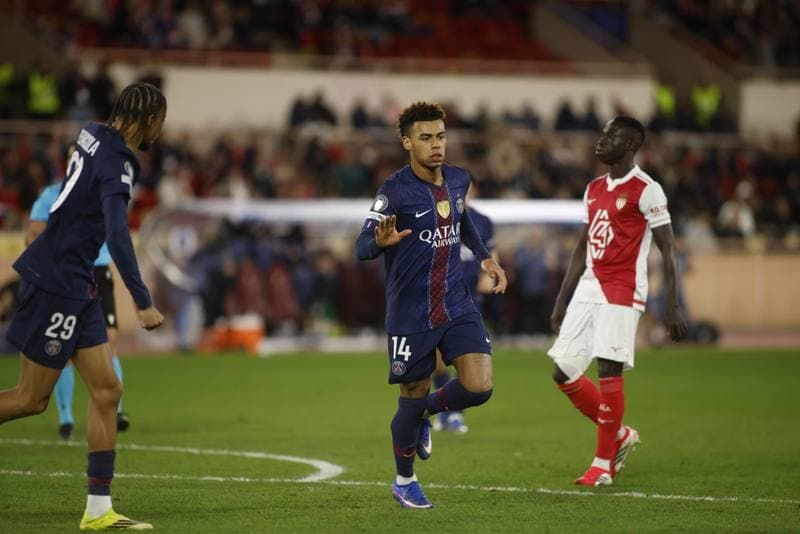 Football. UEFA Champions League. AS Monaco - Paris Saint-Germain. 17.02.2026