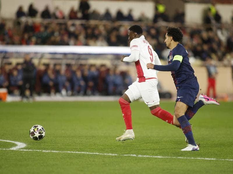 Football. UEFA Champions League. AS Monaco - Paris Saint-Germain. 17.02.2026
