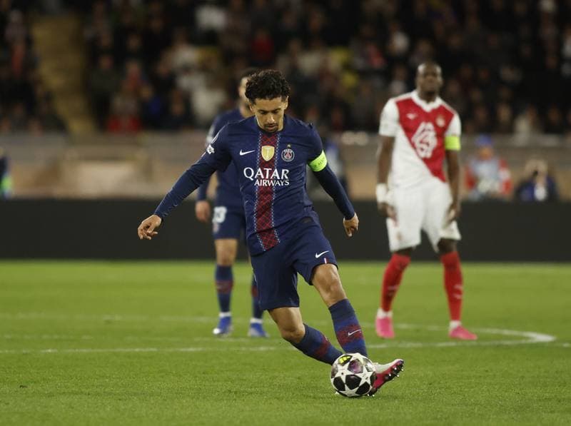 Football. UEFA Champions League. AS Monaco - Paris Saint-Germain. 17.02.2026