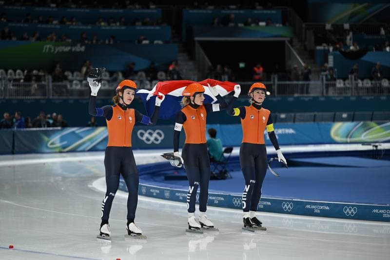 Speed Skating. Olympic Winter Games Milano-Cortina 2026. Women's Team Pursuit. 17.02.2026