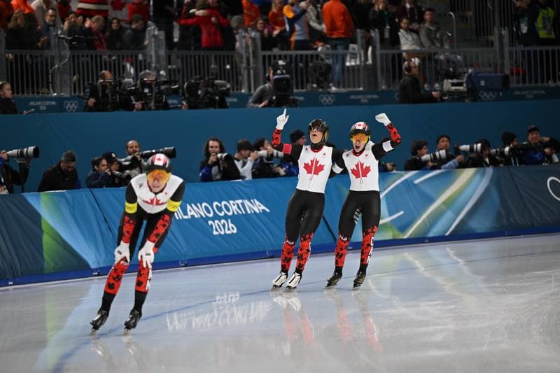 Speed Skating. Olympic Winter Games Milano-Cortina 2026. Women's Team Pursuit. 17.02.2026