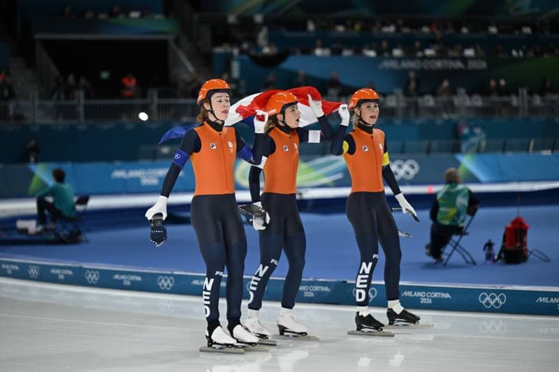 Speed Skating. Olympic Winter Games Milano-Cortina 2026. Women's Team Pursuit. 17.02.2026