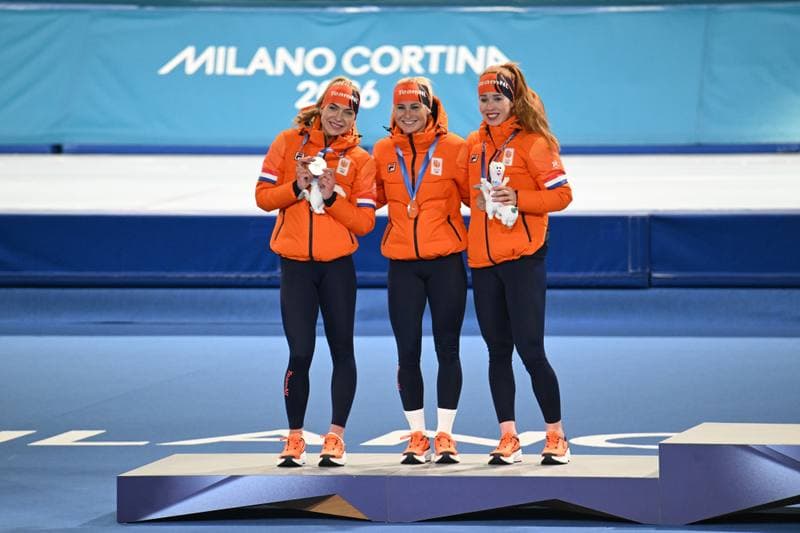 Speed Skating. Olympic Winter Games Milano-Cortina 2026. Women's Team Pursuit. 17.02.2026