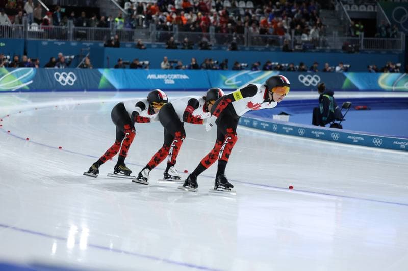 Speed Skating. Olympic Winter Games Milano-Cortina 2026. Women's Team Pursuit. 17.02.2026