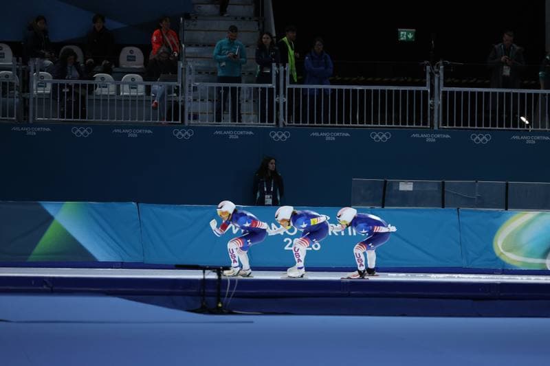 Speed Skating. Olympic Winter Games Milano-Cortina 2026. Women's Team Pursuit. 17.02.2026