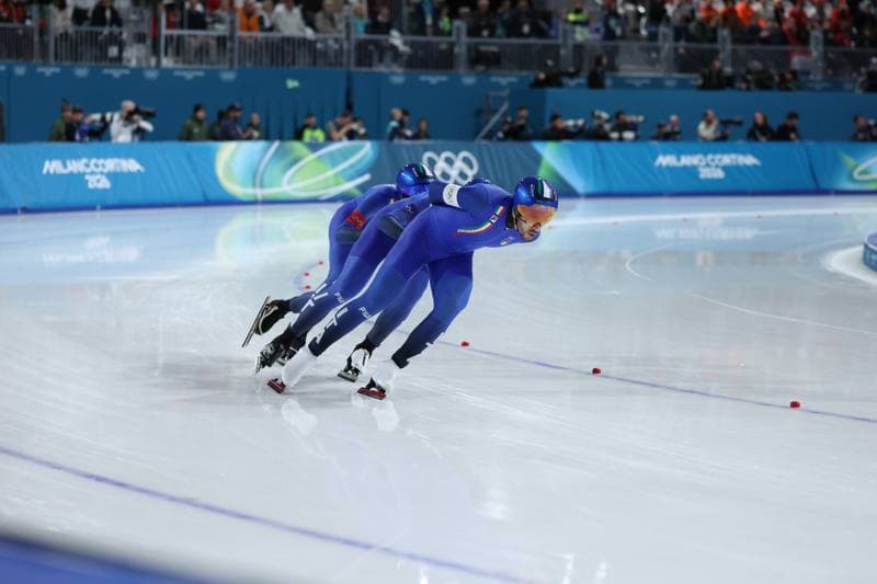Speed Skating. Olympic Winter Games Milano-Cortina 2026. Women's Team Pursuit. 17.02.2026