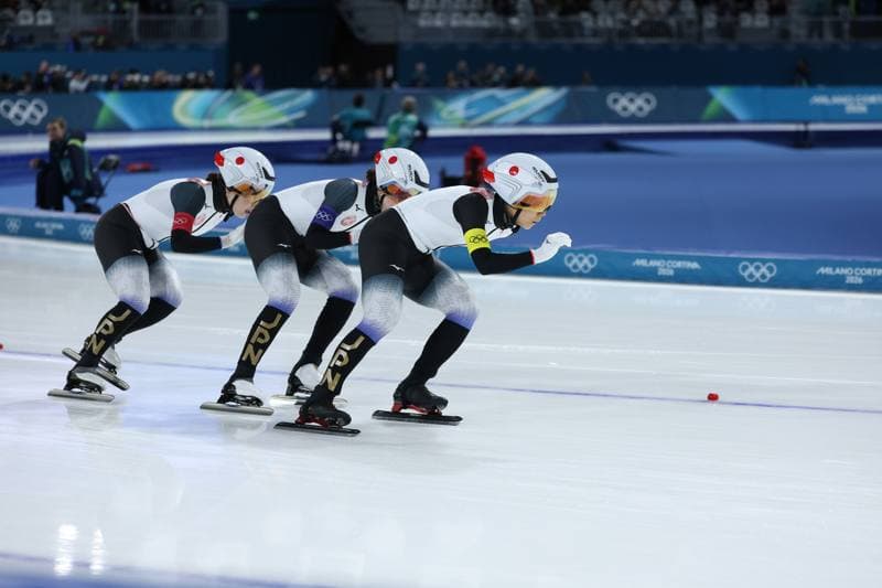 Speed Skating. Olympic Winter Games Milano-Cortina 2026. Women's Team Pursuit. 17.02.2026