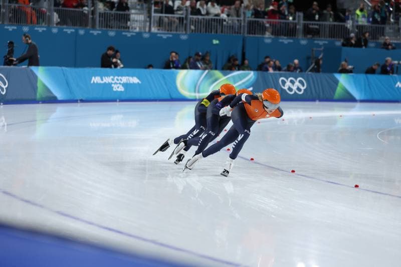 Speed Skating. Olympic Winter Games Milano-Cortina 2026. Women's Team Pursuit. 17.02.2026