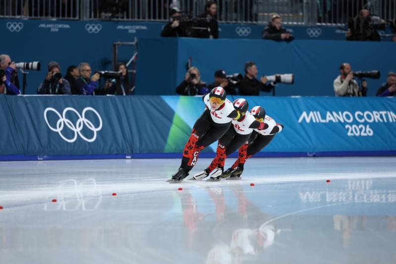 Speed Skating. Olympic Winter Games Milano-Cortina 2026. Women's Team Pursuit. 17.02.2026