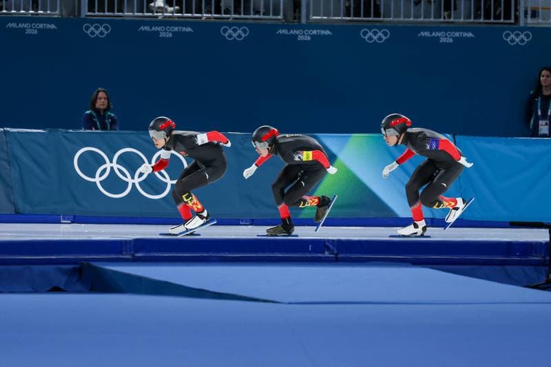 Speed Skating. Olympic Winter Games Milano-Cortina 2026. Women's Team Pursuit. 17.02.2026