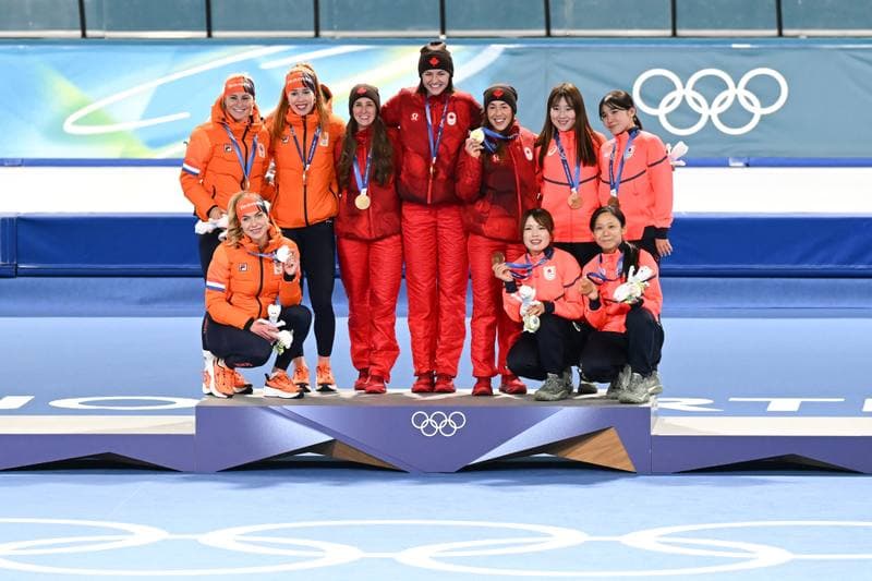 Speed Skating. Olympic Winter Games Milano-Cortina 2026. Women's Team Pursuit. 17.02.2026