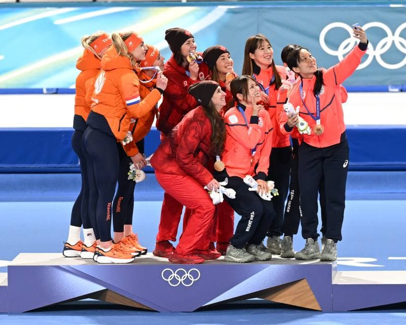 Speed Skating. Olympic Winter Games Milano-Cortina 2026. Women's Team Pursuit. 17.02.2026