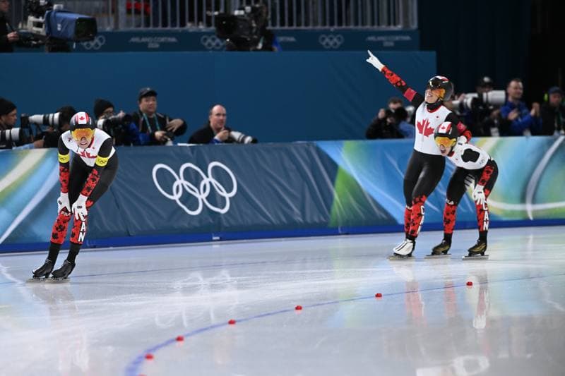 Speed Skating. Olympic Winter Games Milano-Cortina 2026. Women's Team Pursuit. 17.02.2026