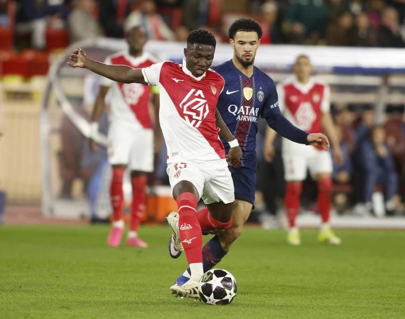 Football. UEFA Champions League. AS Monaco - Paris Saint-Germain. 17.02.2026