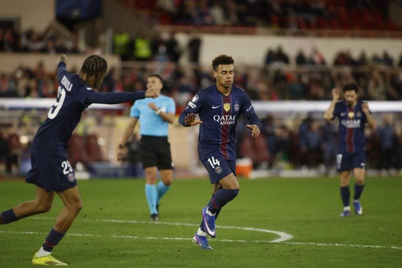 Football. UEFA Champions League. AS Monaco - Paris Saint-Germain. 17.02.2026