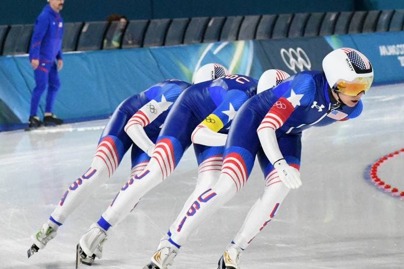 Speed Skating. Olympic Winter Games Milano-Cortina 2026. Women's Team Pursuit. 17.02.2026